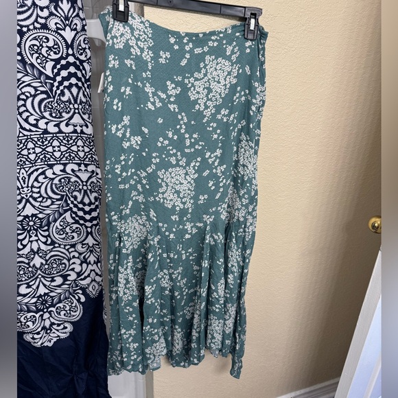 NWOT Free People Backseat Glamour maxi skirt - Picture 5 of 7